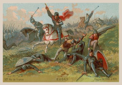 Eudes，法国国王（c 860-898） 作者 法语学校