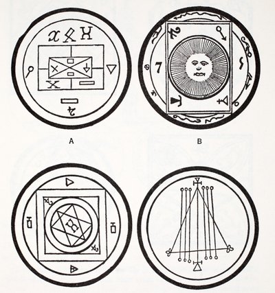 古代护身符的例子 作者 French School