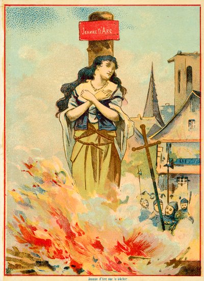 执行圣女贞德，1431年 作者 法语学校