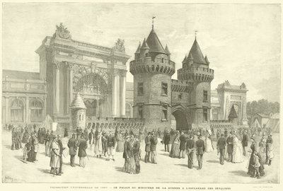 1889 年世界博览会，位于荣军院 (L