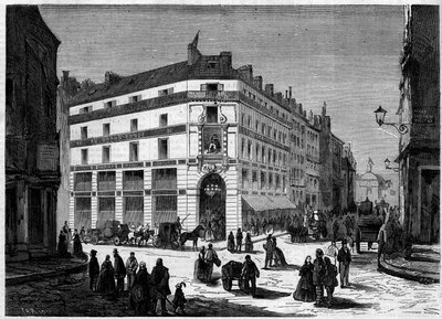 Exterior view of the new stores in the Grand Conde, in Paris, inaugurated on April 8 作者 法语学校