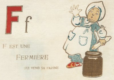 F is a farmer who sells her flour. 作者 法语学校