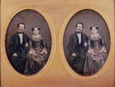 家庭组，c.1840（daguerreotype） 作者 法语学校