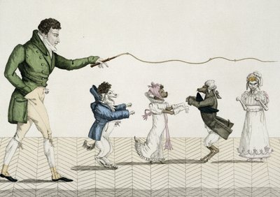 时尚狗，板块35来自Le Bon Genre，1808 作者 法语学校