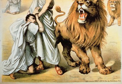 喂狮子（彩色印刷版） 作者 法语学校