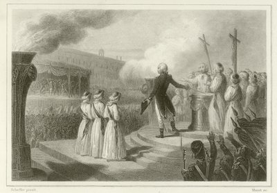 1790年7月14日，Fete de la Federation 作者 法语学校