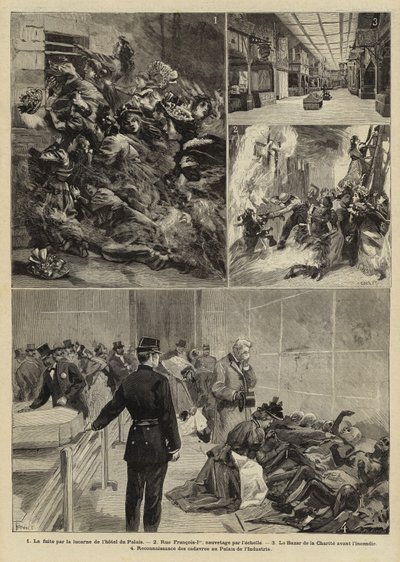 1897年在巴黎慈善义卖会上开火 作者 法语学校