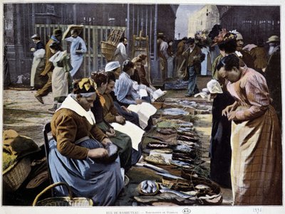 Fish merchants rue Rambuteau (Halles) 作者 法语学校