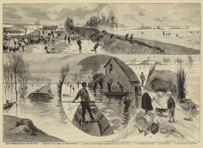 法国的洪水，1897年 作者 法语学校