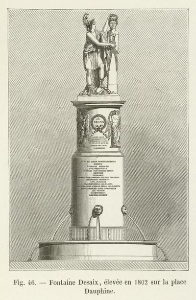 Fontaine Desaix，于1802年在Dauphine地方长大 作者 法语学校