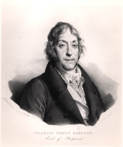 Francis Henry Egerton（1756-1829）布里奇沃特伯爵，由Francois Seraphin Delpech（1778-1825）1824年刻 作者 法语学校