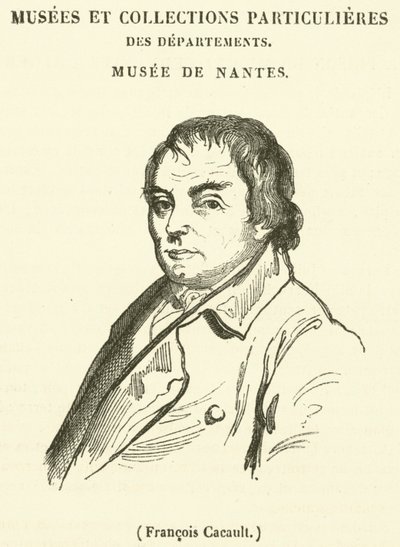 Francois Cacault（雕刻）。 作者 法语学校