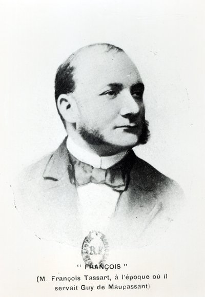 Francois Tassart，代表Guy de Maupassant（1850-93），来自Georges Normandy的La Fin de Maupassant，于1927年出版，巴黎 作者 法语学校