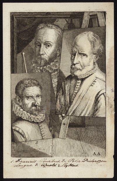 Frans Pourbus，Pieter Pieterszen和Arnold Mytens 作者 法语学校