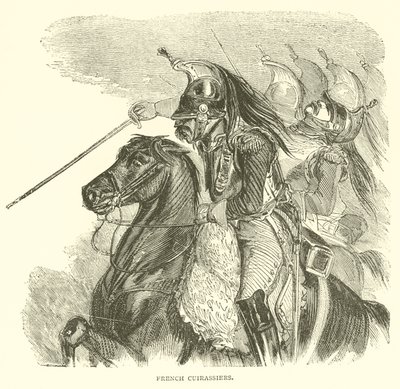 French Cuirassiers (engraving) 作者 法语学校