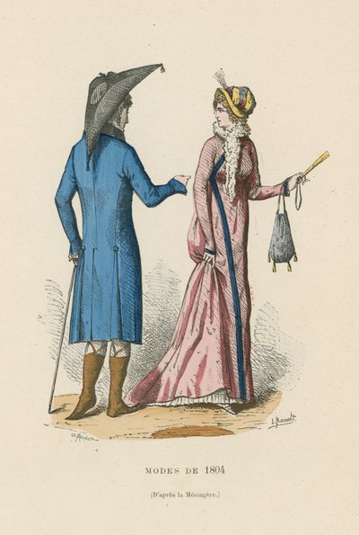 1804年的法国时装 作者 法语学校