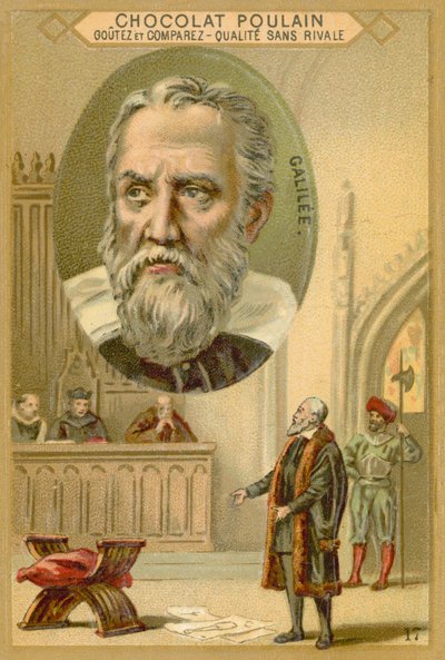 Galileo Galilei，意大利物理学家，数学家和天文学家 作者 法语学校