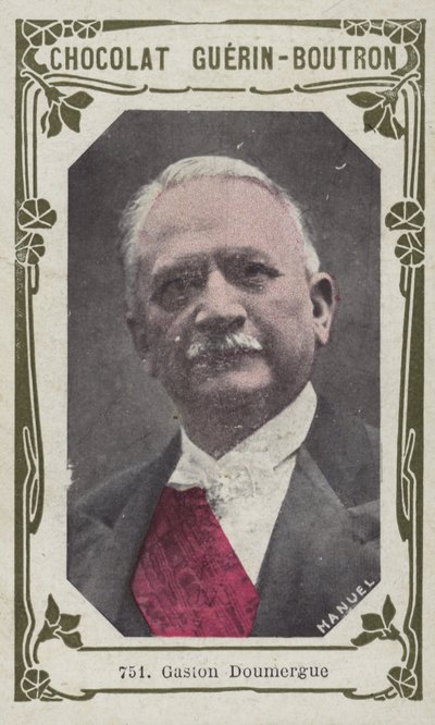 Gaston Doumergue（彩色照片） 作者 法语学校
