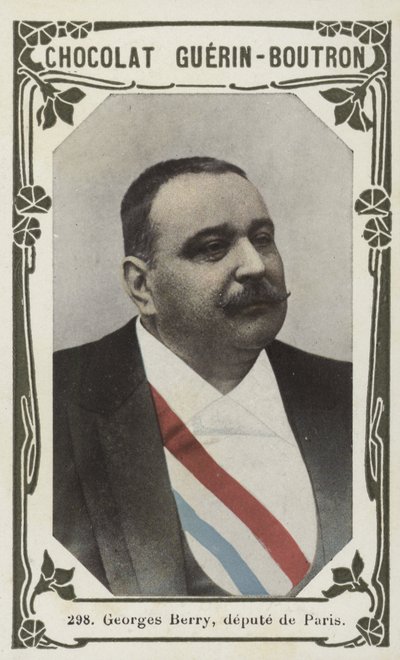 来自巴黎的国会议员Georges Berry（彩色照片） 作者 法语学校