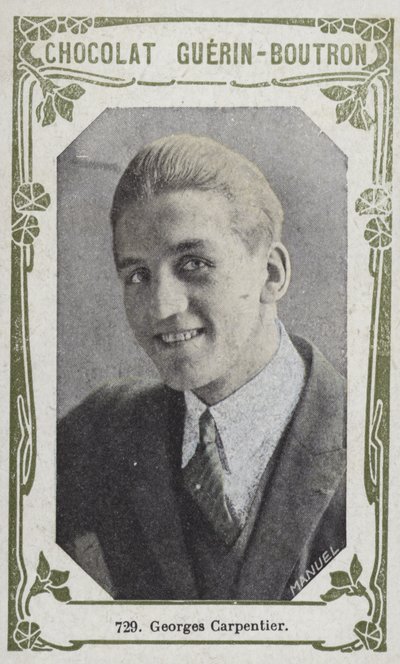 Georges Carpentier（彩色照片） 作者 法语学校