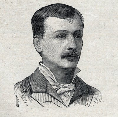 乔治-考特林，本名乔治-维克多-马塞尔-莫伊诺（1858-1929），法国小说家和剧作家，在 "小巴黎人 "中。 作者 法语学校