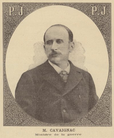 Godefroy Cavaignac，法国战争部长 作者 法语学校