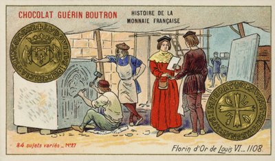 Gold florin of Louis VI 作者 法语学校