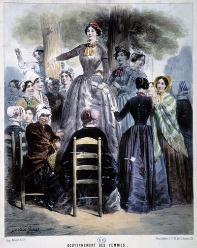 妇女政府，1848 年革命 作者 法语学校