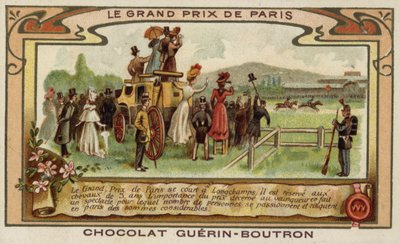 Grand Prix de Paris horse race, Longchamps (chromolitho) 作者 法语学校
