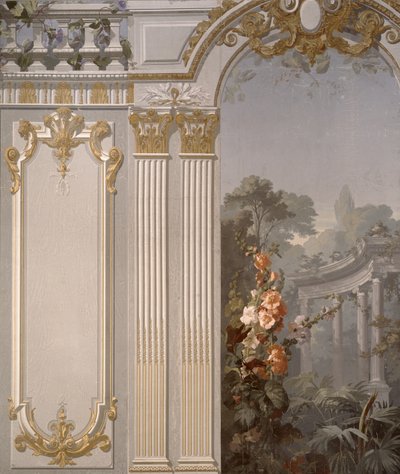 Grande Galerie de Louis XIV，由Victor Dumont设计的壁纸，由Delicourt Hook freres succ。制造，巴黎，1876年， 作者 法语学校