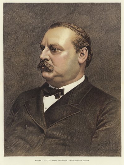 Grover Cleveland，美国第22任和第24任总统 作者 法语学校