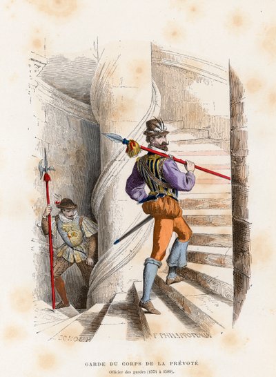 守卫，1574-1589 作者 法语学校