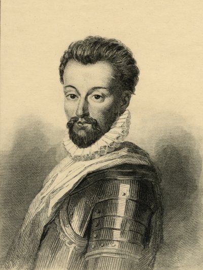 波旁的亨利二世（1588-1646）孔德王子 作者 法语学校