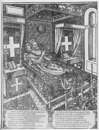 亨利四世（1553-1610）临终前，1610年 作者 法语学校