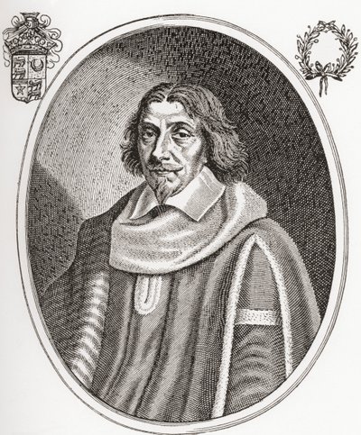 Henri de Mesmes，Roissy之王，Mongneville侯爵和Everly，1575-1650。法国地方法官和巴黎市长。来自Les Heures Libres出版于1908年。 作者 法语学校