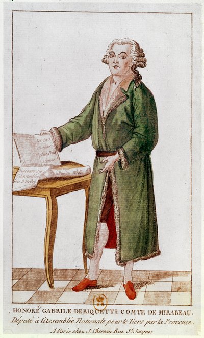 Honore Gabriel Riqueti Mirabeau（1749-91） 作者 法语学校