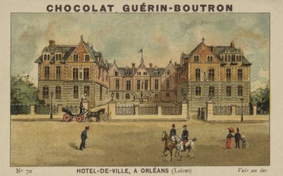Hotel-de-Ville，奥尔良，卢瓦雷 作者 法语学校