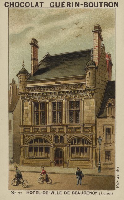 Hotel-de-Ville of Beaugency，Loiret 作者 法语学校