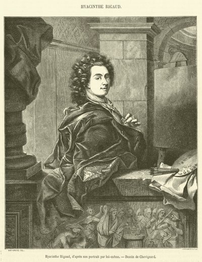 Hyacinthe Rigaud (雕刻) 作者 法语学校