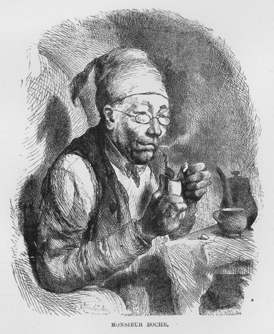 埃米尔·佐拉 (Emile Zola) 的现实小说 The Assommoir 插图（版画） 作者 法语学校