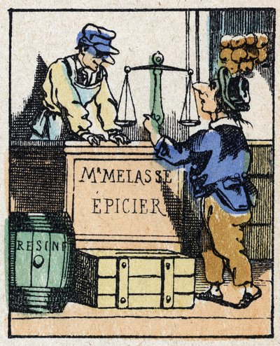Illustration of the tale “” Veridique History of Jeannot Serinet “” Wood engraving of Imagery Pellerin - Epinal, sd. Late 19th century. 作者 法语学校
