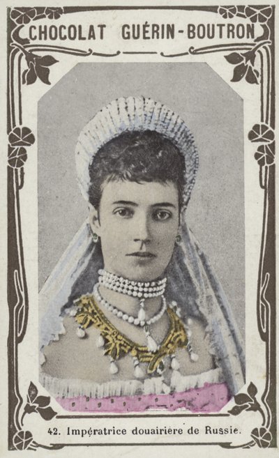 Imperatrice Dowager of Russia（彩色照片） 作者 法语学校
