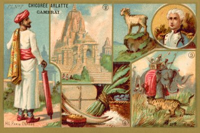India (chromolitho) 作者 法语学校