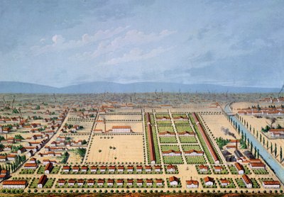 法国米卢斯的工业住房计划，1846年 作者 法语学校
