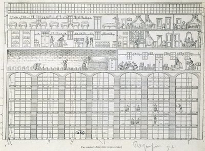 Interior view of a cellar in Roquefort (cut in length) 作者 法语学校