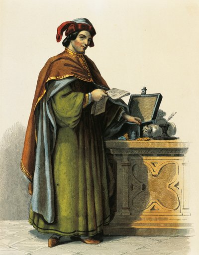 雅克·科尔（Jacques Coeur，c.1395-1456），法国商人 作者 法语学校