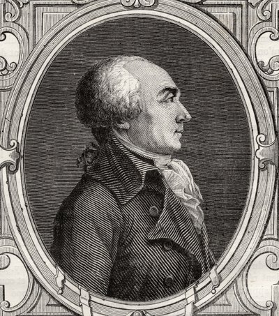 Jacques Rene Hebert，来自Louis Blanc的“法国革命史”（1811-82） 作者 法语学校