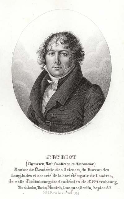 Jean-Baptiste Biot 作者 法语学校