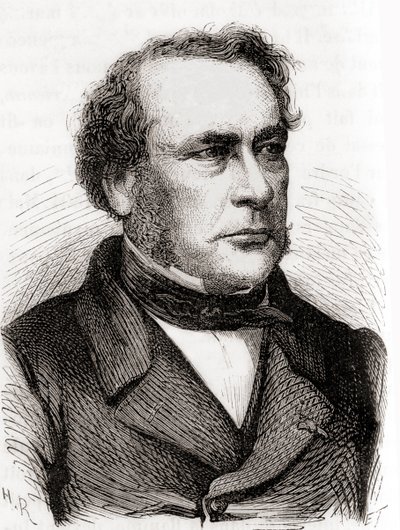 Jean-Baptiste Joseph Dieudonné Boussingault, from Les Merveilles de la Science, published c.1870 (engraving) 作者 法语学校