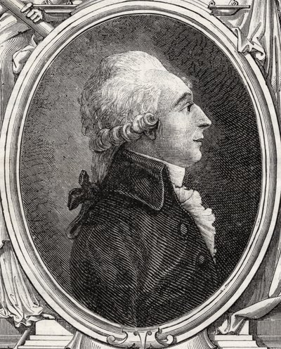 Jean-Baptiste du Val-de-Grace，Cloots男爵，来自Louis Blac的“法国革命史”（1811-82） 作者 法语学校